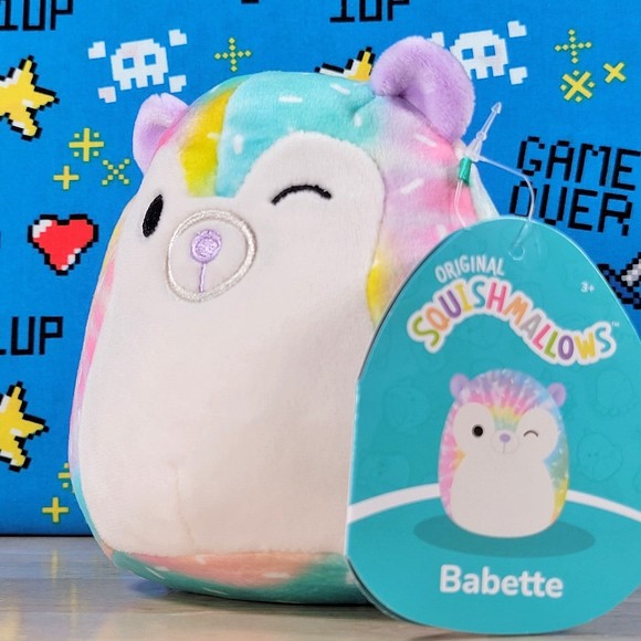 Squishmallow Babette the Hedgehog 5" UltraSoft Stuffed Animal Toy Plush NWT - Picture 6 of 12